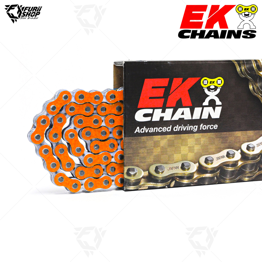 โซ่ EX MOTORCYCLE CHAINS O-RING SR06 SERIES(ส้ม) ขนาด 520 : รองรับ 650 cc