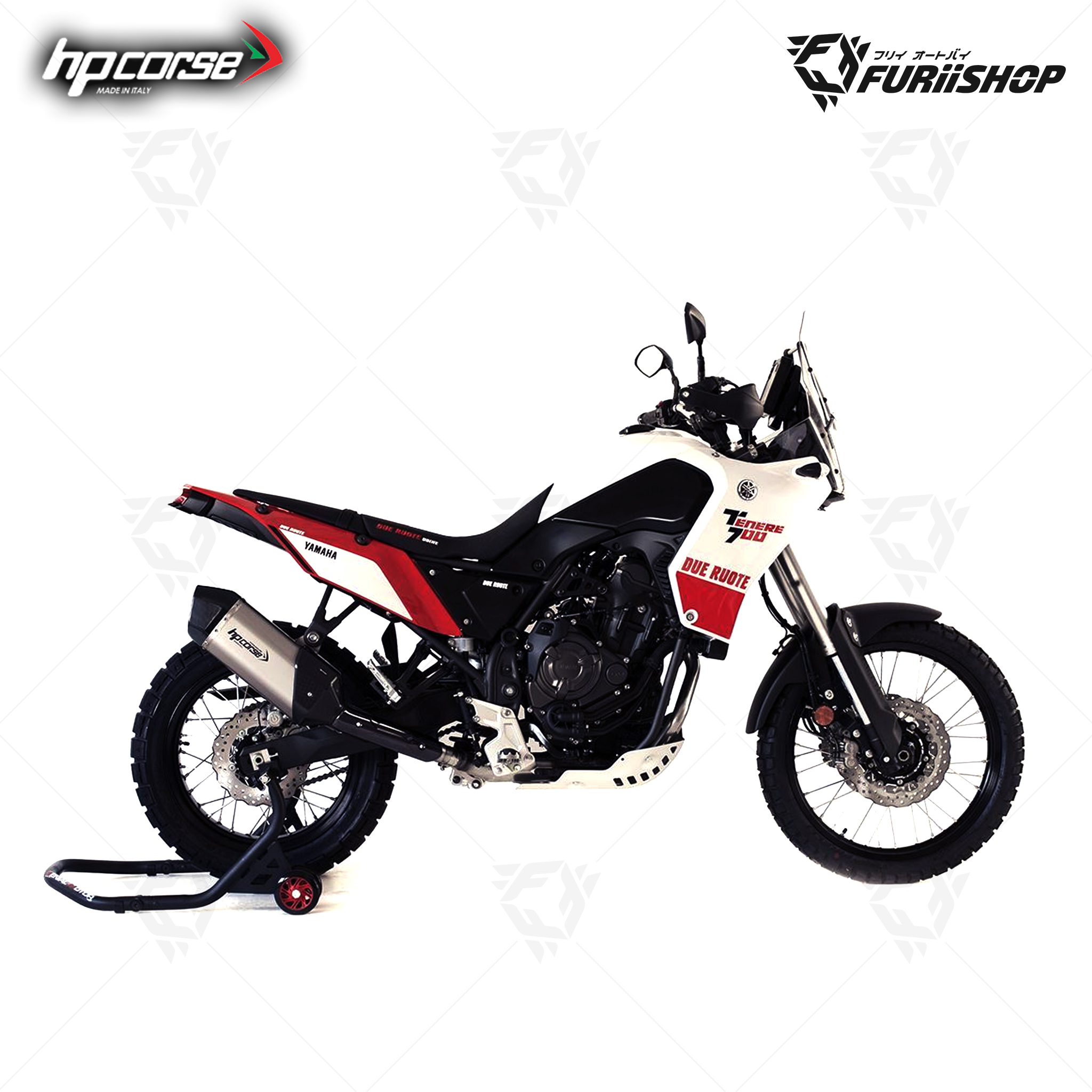 ท่อแต่ง HP Corse - Slip on Titanium - Carbon