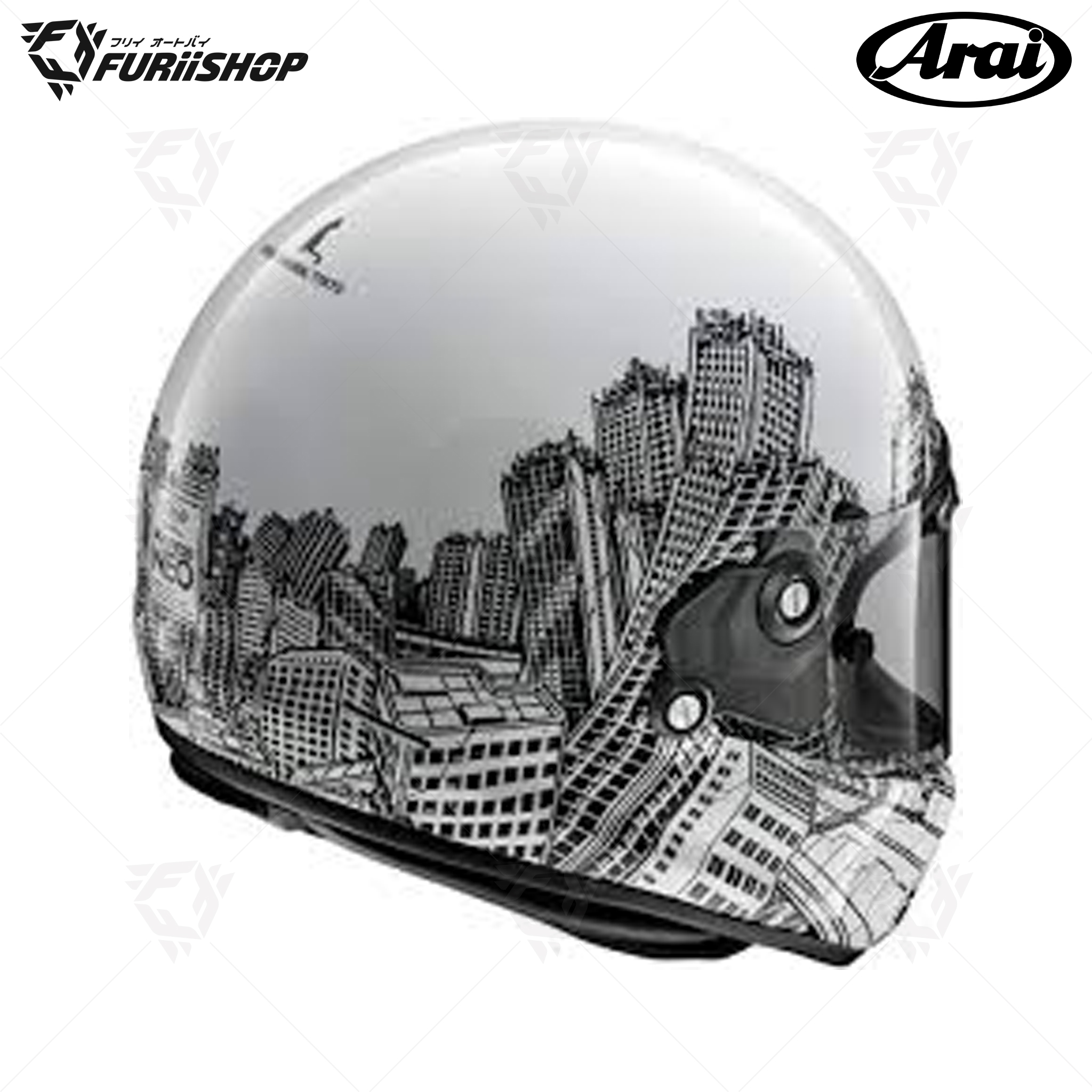 หมวกกันน็อคเต็มใบ Arai : CONCEPT-XE Roars