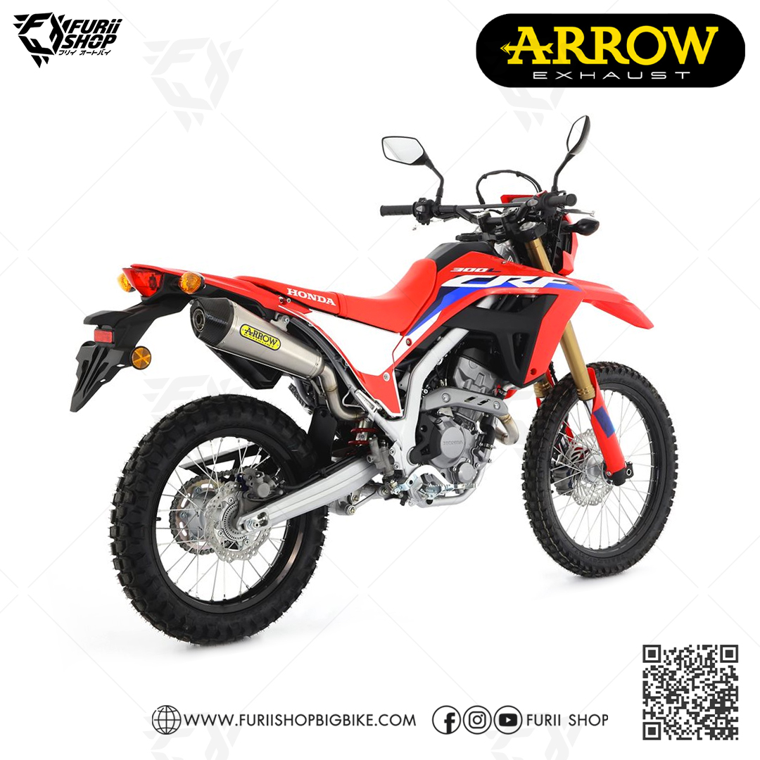 ท่อมอเตอร์ไซค์ Arrow Slip on X-Kone : for Honda CRF300L /Rally 2021