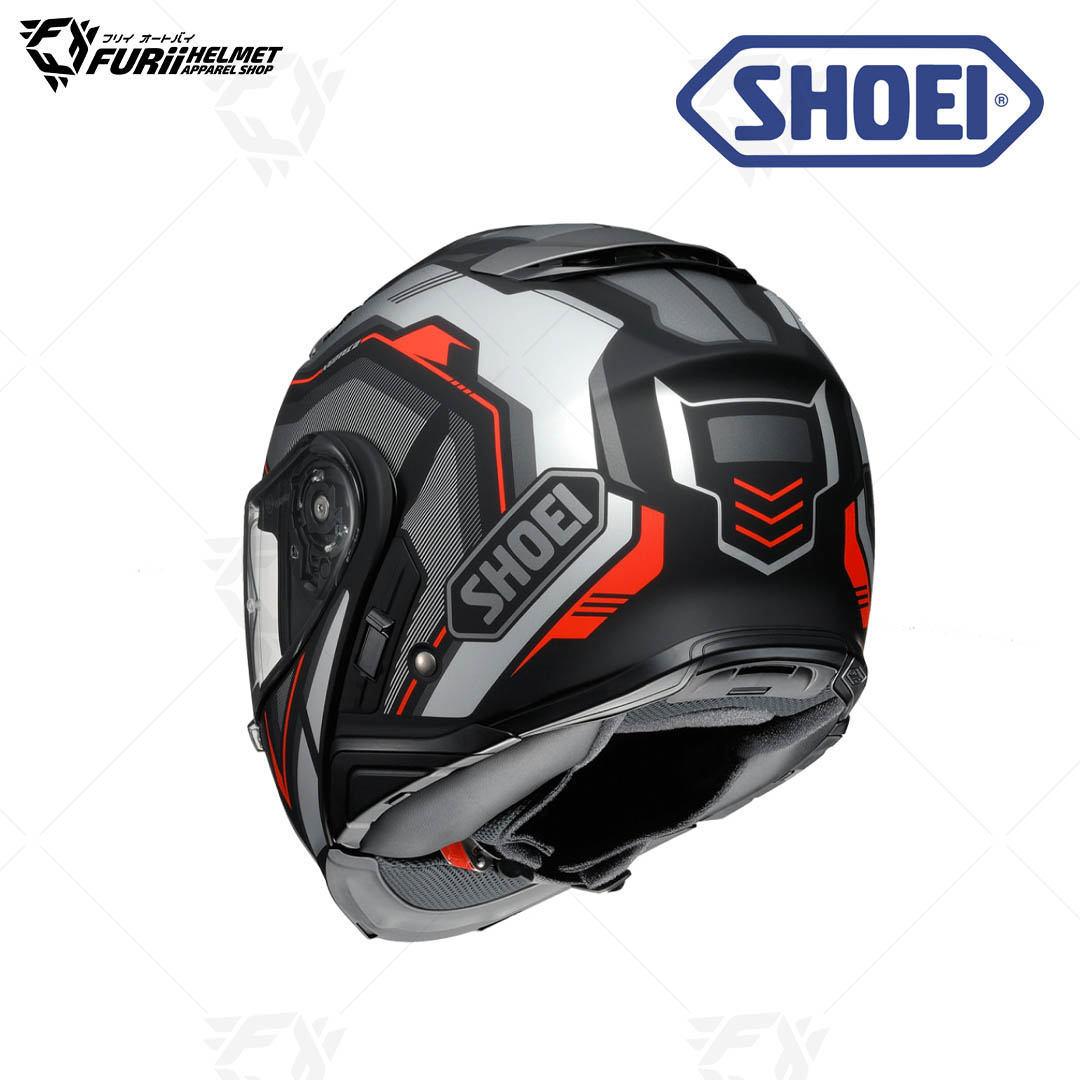หมวกกันน็อค Shoei : NEOTEC II RESPECT TC-5 BLACK/SILVER