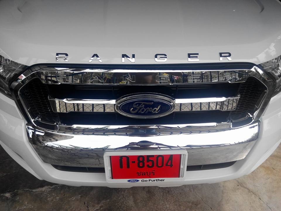 ตัวหนังสือ Ranger สีโครเมียม Chrome