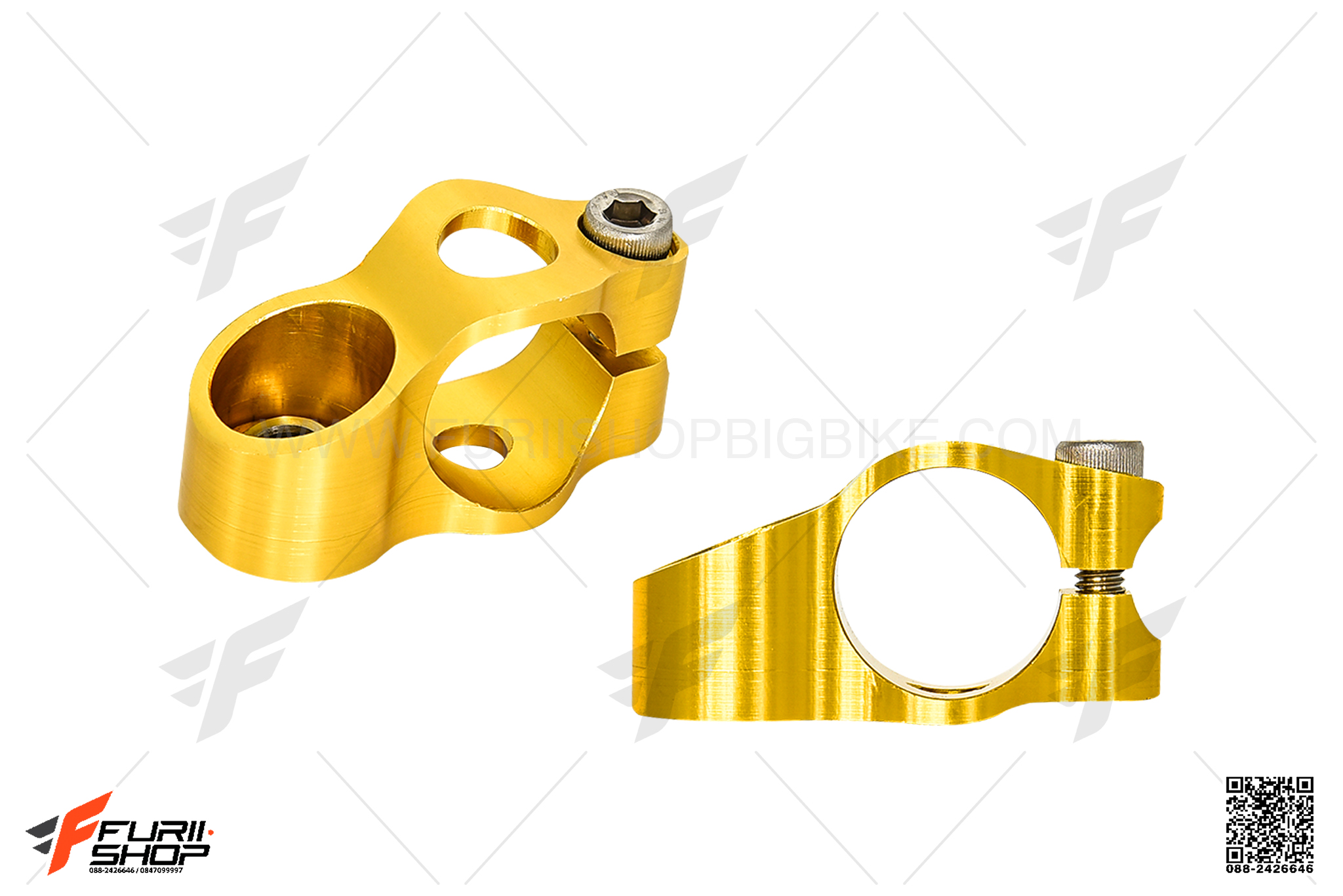 หูจับกันสะบัด RSV สีทอง FOR HYPERPRO