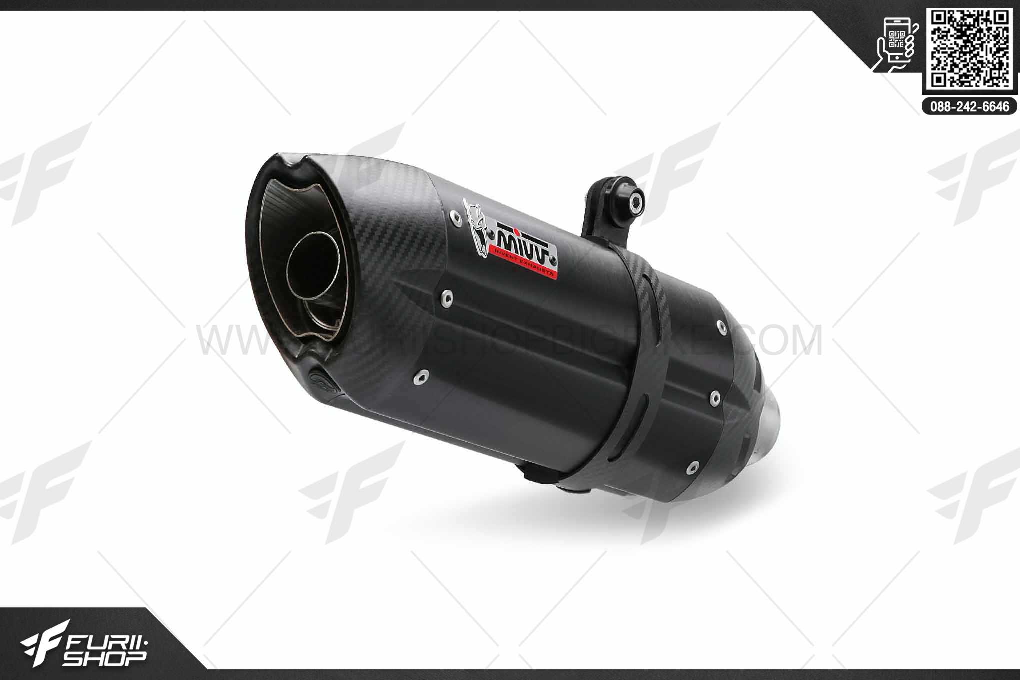 ท่อมอเตอร์ไซค์ MIVV FOR ZX10 SUONO ST STEEL BLACK 2016-2018 ท่อแต่ง ท่อสูตร ท่อบิ๊กไบค์ ท่อBigbike ท่อไอเสีย