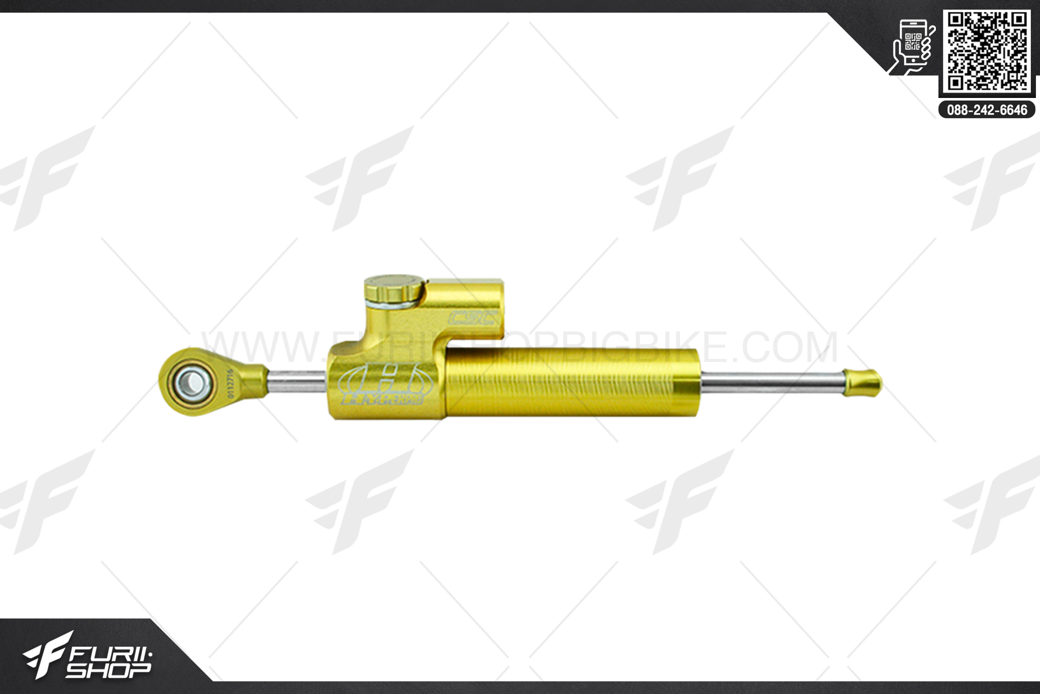 กันสะบัด Hyperpro 75mm CSC สี : Gold