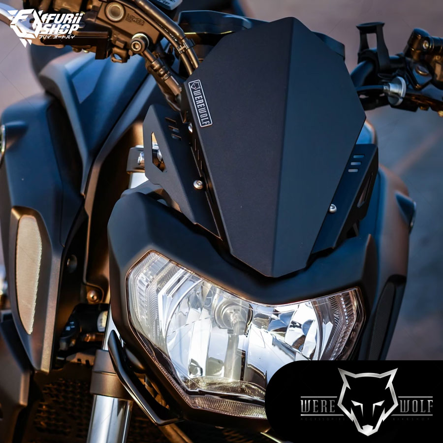 ชิลด์หน้า Were Wolf X-01 : for Yamaha MT07 2018-2020