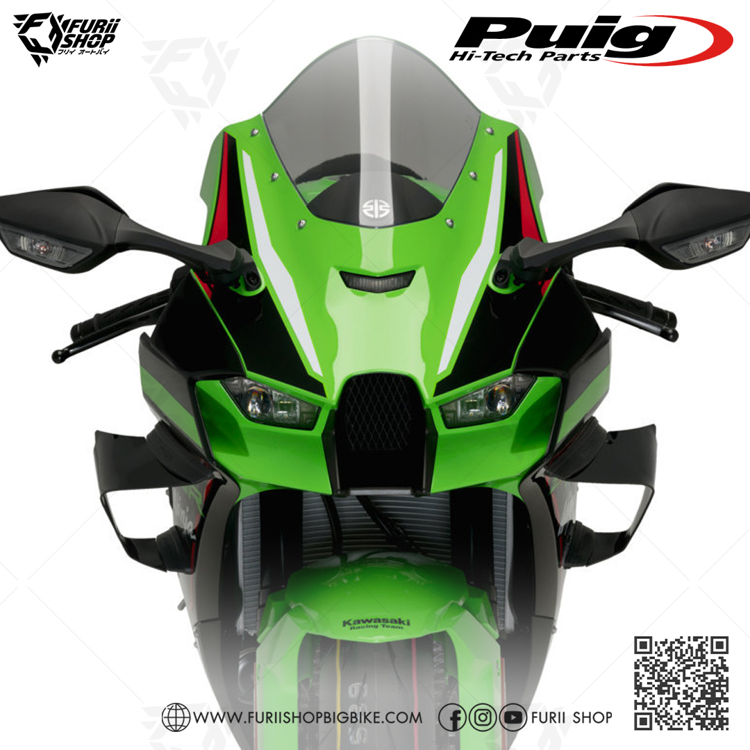 ปีกข้าง Puig Winglet GP : for Kawasaki Zx10RR 2021-2022 All new !!