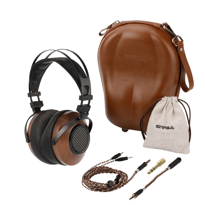 Sivga SV023 หูฟัง Headphone ไดรเวอร์ไดนามิก ไดอะแฟรมชุบเบริลเลียม ไม้แบบเปิดด้านหลัง ประกันศูนย์ไทย