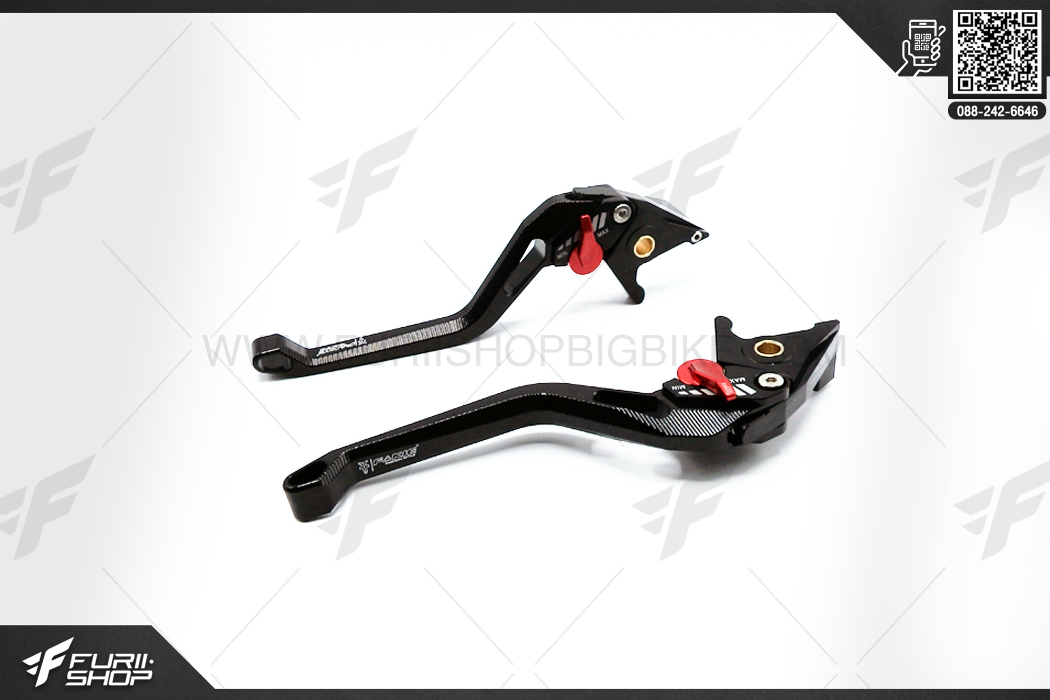 มือเบรค มือครัช FAKIE รุ่น FKI-H1018-01F For HONDA PCX สีดำ
