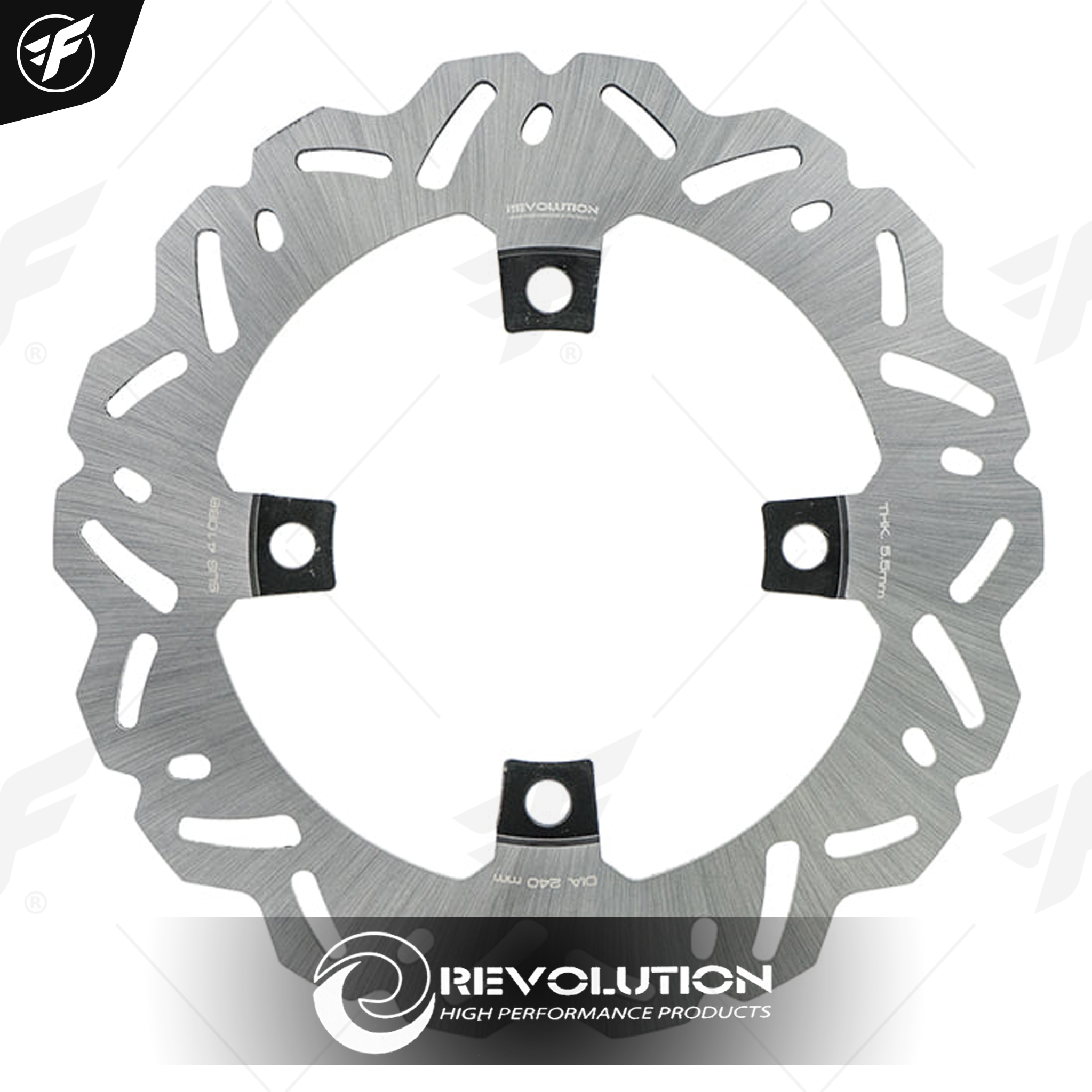 จานดิสเบรคหลัง REVOLUTION FORZA-350,300 NEW (ขนาด240mm)