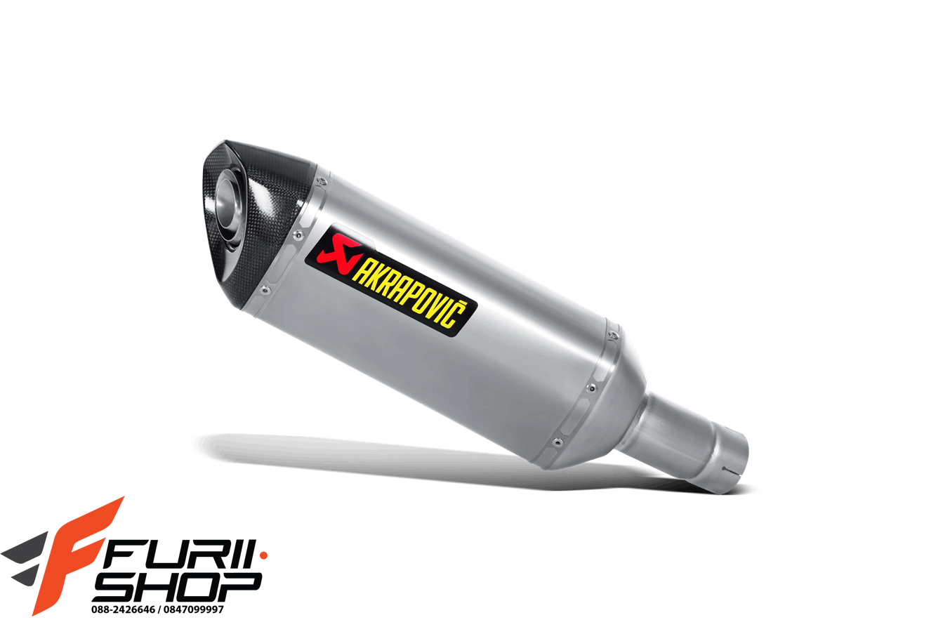 ท่อไอเสียมอเตอร์ไซค์ AKRAPOVIC SLIP-ON FOR SUZUKI GSX-R1000 (2012-2015)
