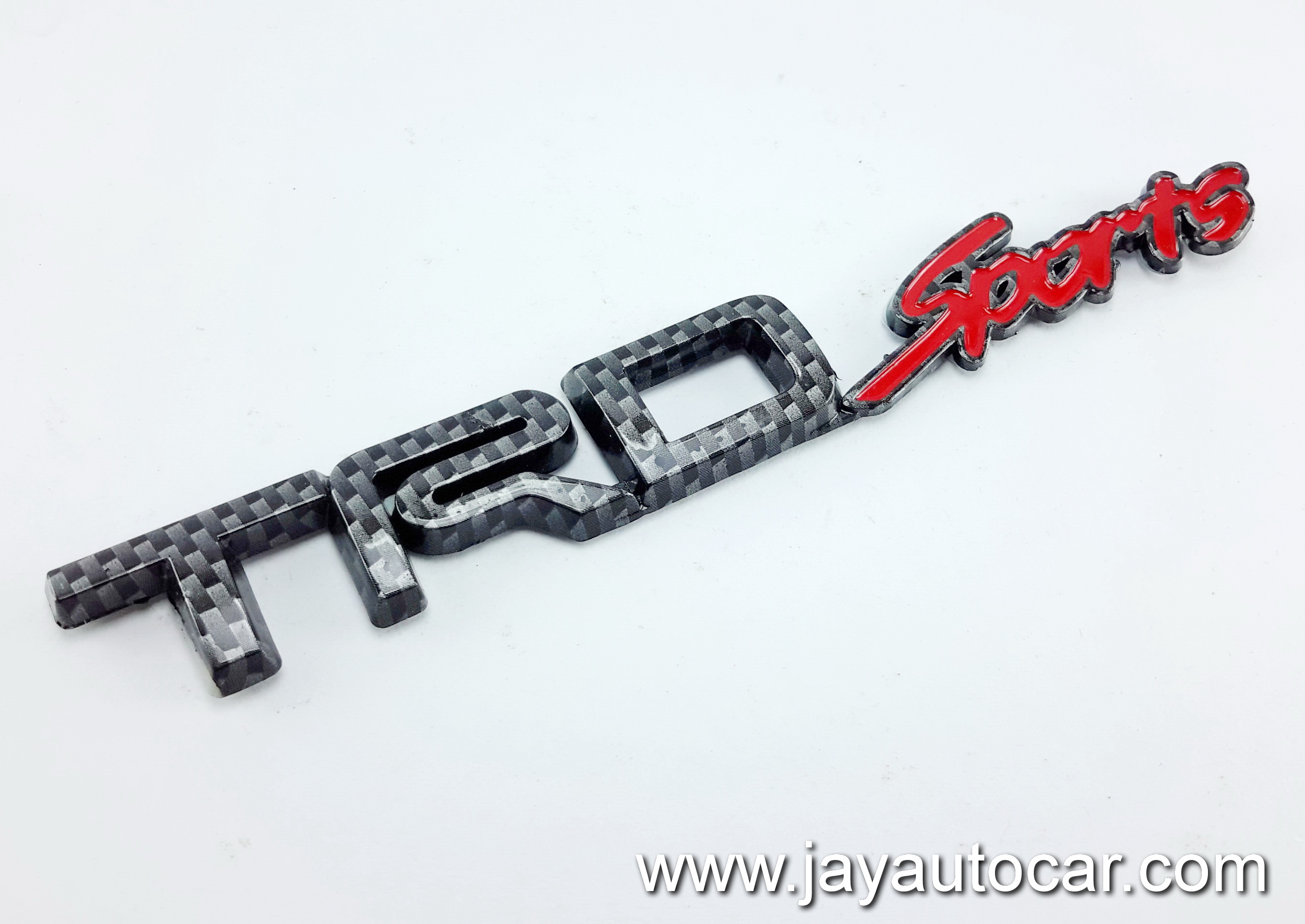 LOGO TOYOTA TRD SPORT ลายเคฟล่า