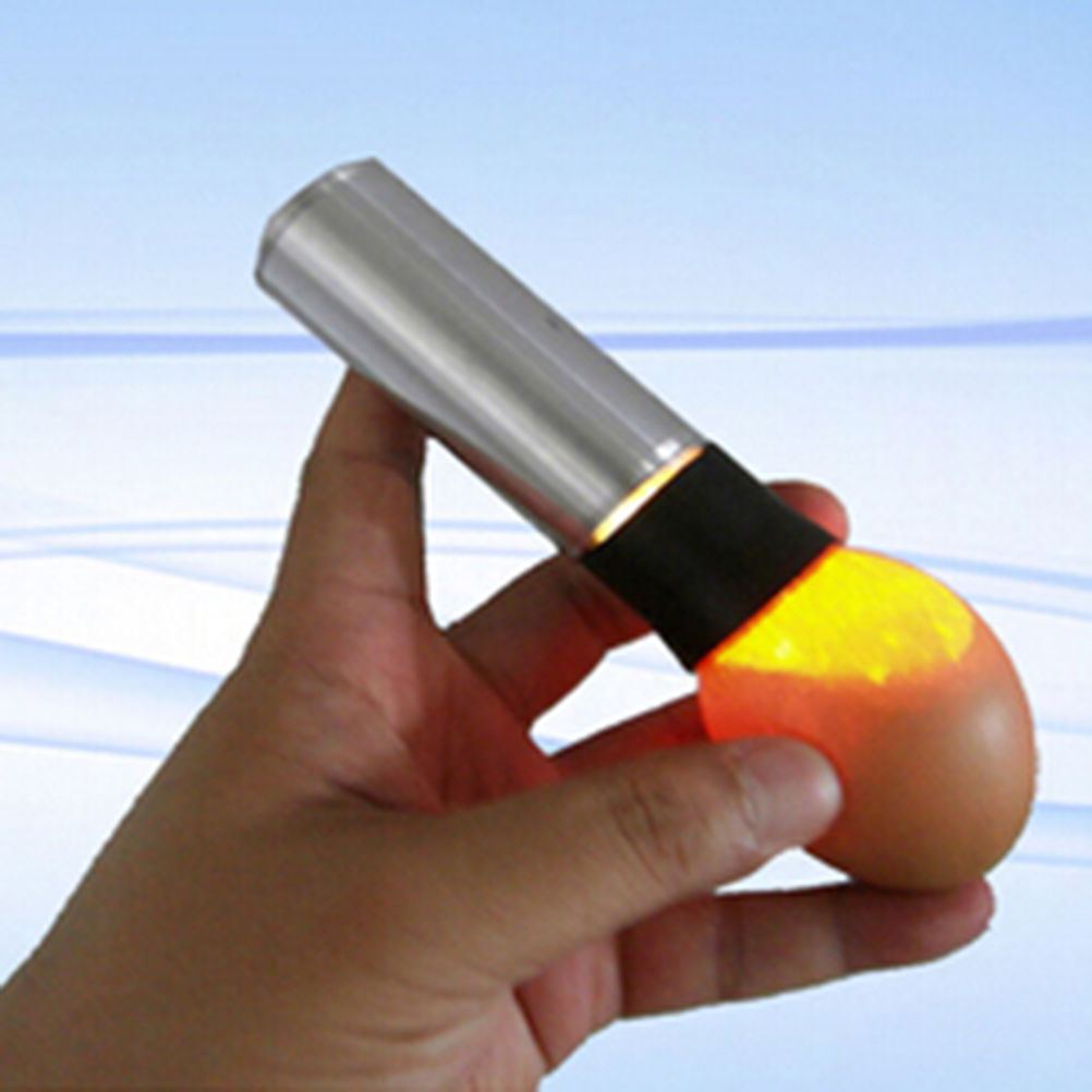ไฟฉายส่องใข่-LED Cool-Light Egg-Candler Tester Ultra Bright Pocket Poultry Lamp Incubator bos