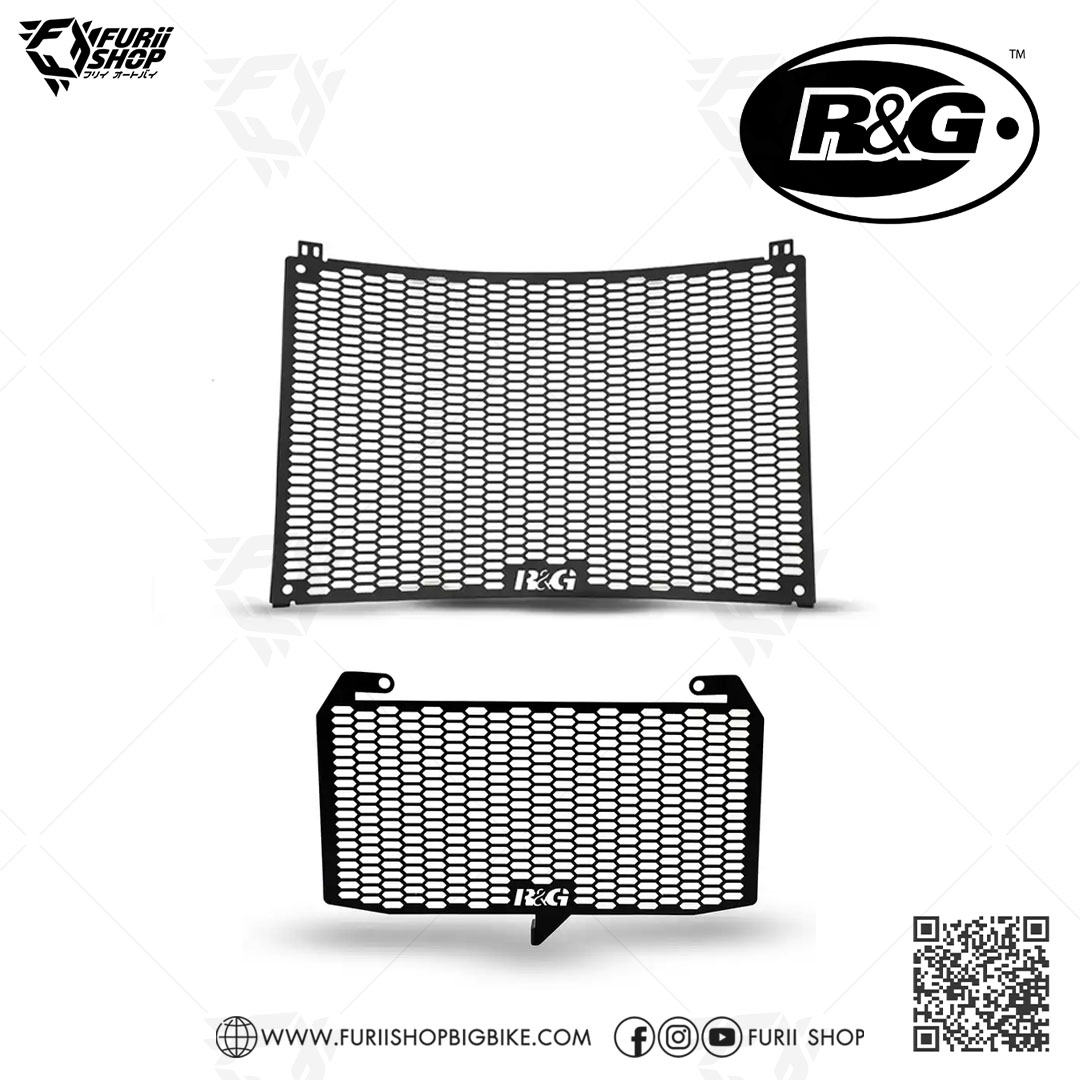 การ์ดหม้อน้ำ+น้ำมัน R&G Oil+Radiator Guard : for Suzuki Hayabusa 1300R 2021-2023 All new !!