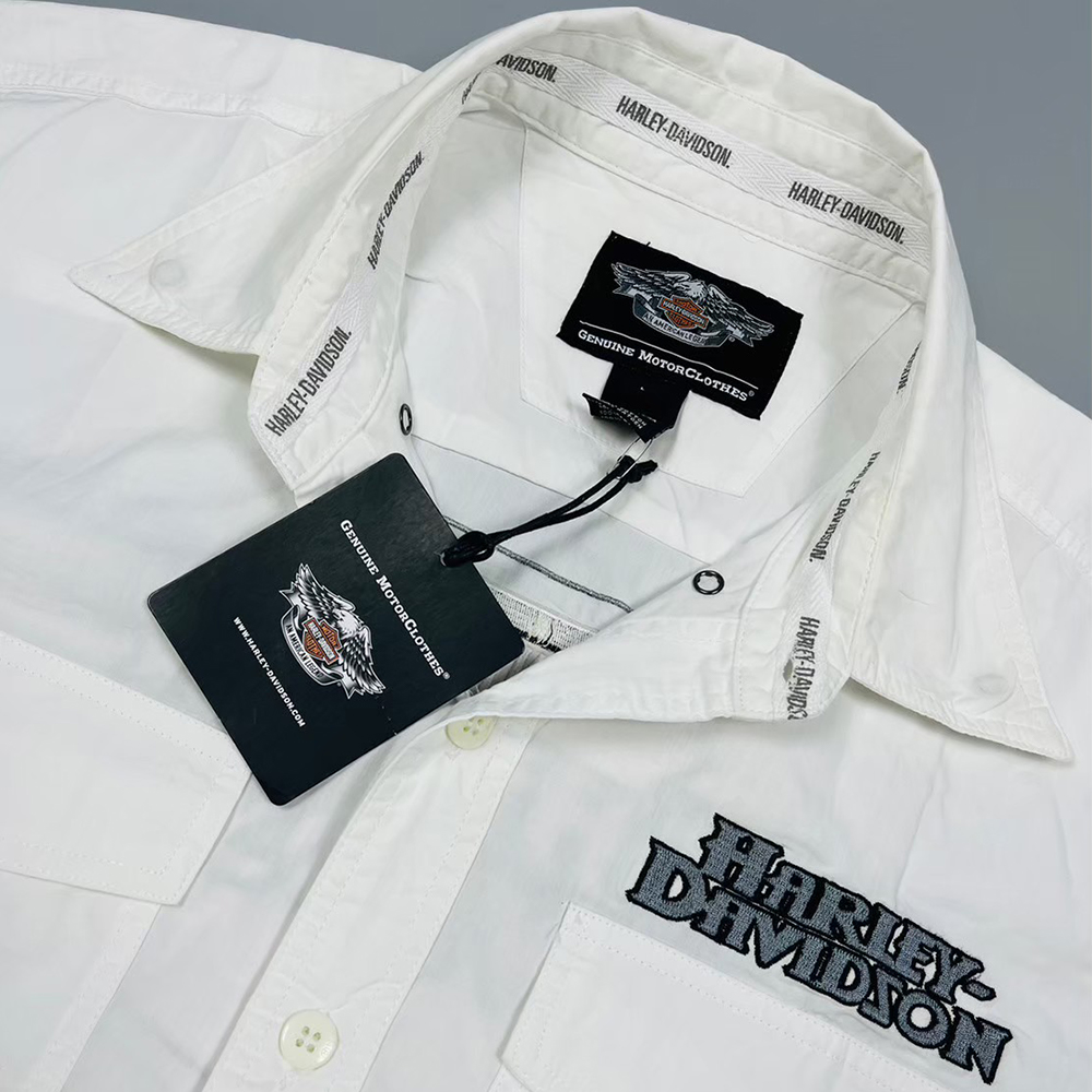 เสื้อ Shirt H-D 97643-13VM แขนสั้น ไซส์ L