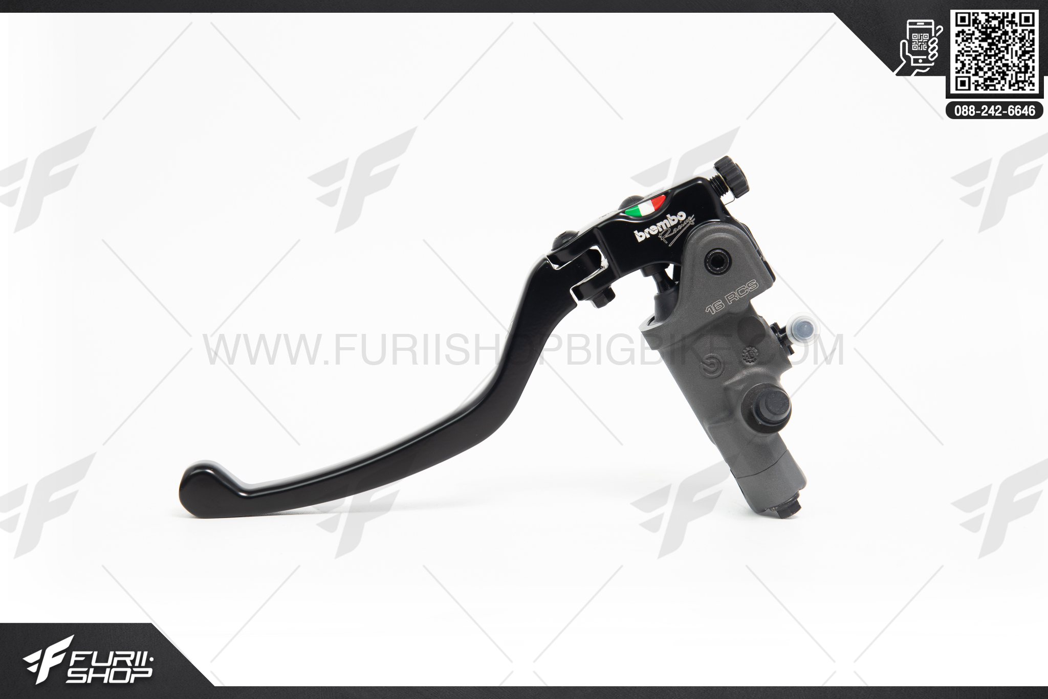 ปั๊มเบรกบนซ้าย, ครัชน้ำมัน Brembo Racing italy อิตาลี RCS 16L