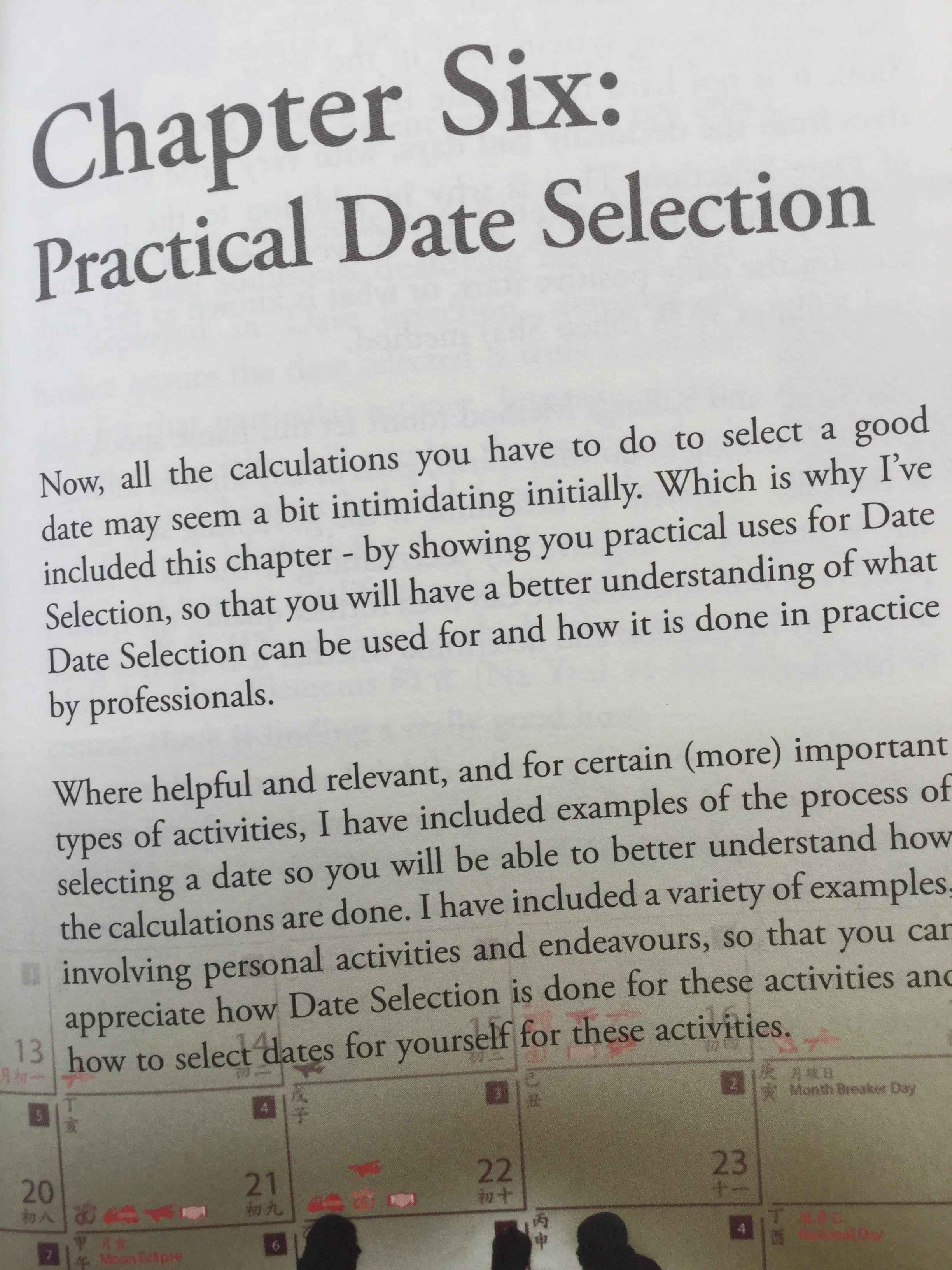 PERSONAL DATE SELECTION. The ART of Date Selection. For personal activities and endeavours. ผู้เขียน Joey yap 0 กก.
