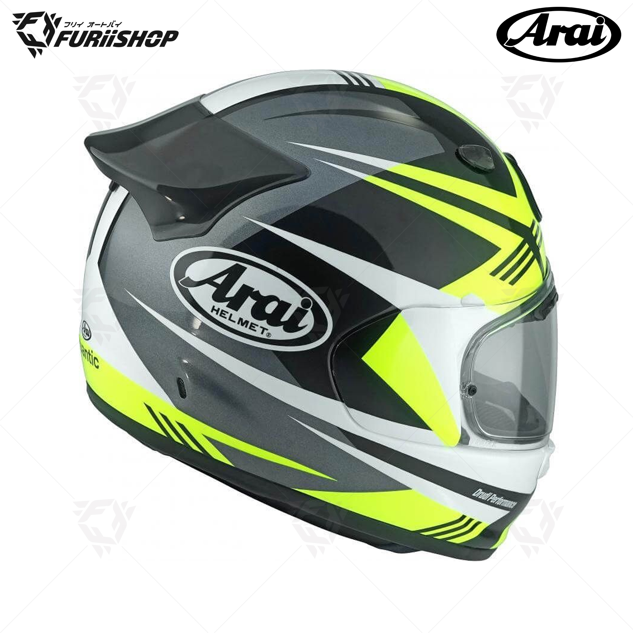 หมวกกันน็อคเต็มใบ Arai : QUANTIC Mark Yellow