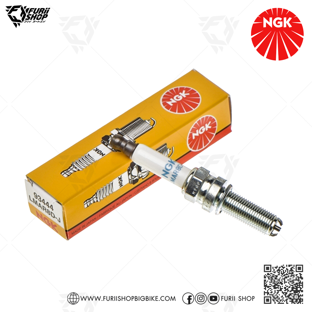 NGK หัวเทียน STANDARD ขั้ว Nickel Multi-Grounded LMAR8D-J : for BMW C650 SPORT / C650 GT ปี ’12 ขึ้นไป / R1200GS ปี ’14 ขึ้นไป (1 หัว)