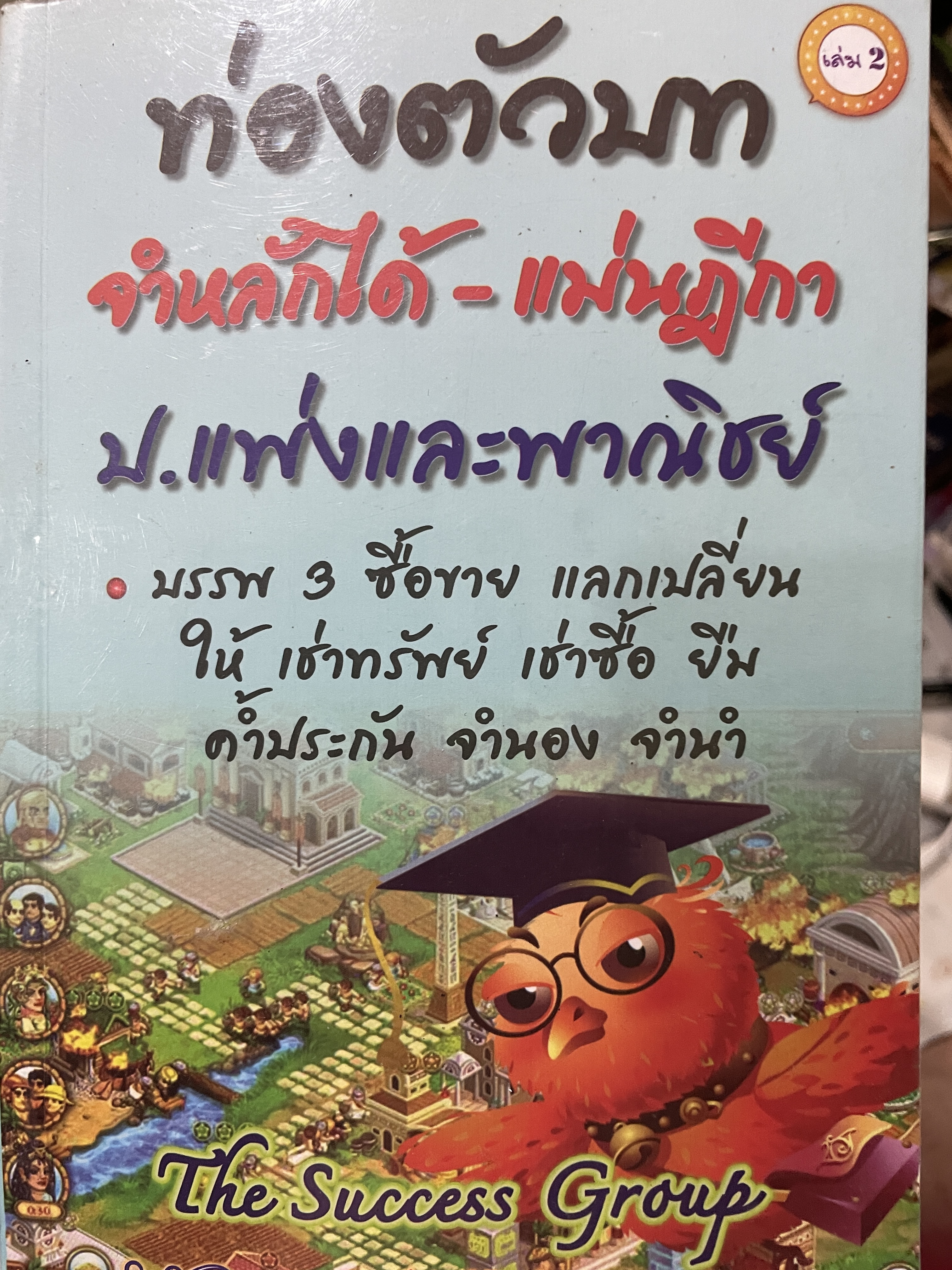 ท่องตัวบท จำหลักได้-แม่นฎีกา ป.แพ่งและพาณิชย์ บรรพ 3 ซื้อขาย แลกเปลี่ยน ให้ เช่าทรัพย์ เช่าซื้อ ยืม คำ้ประกัน จำนอง จำนำ 0 กก.