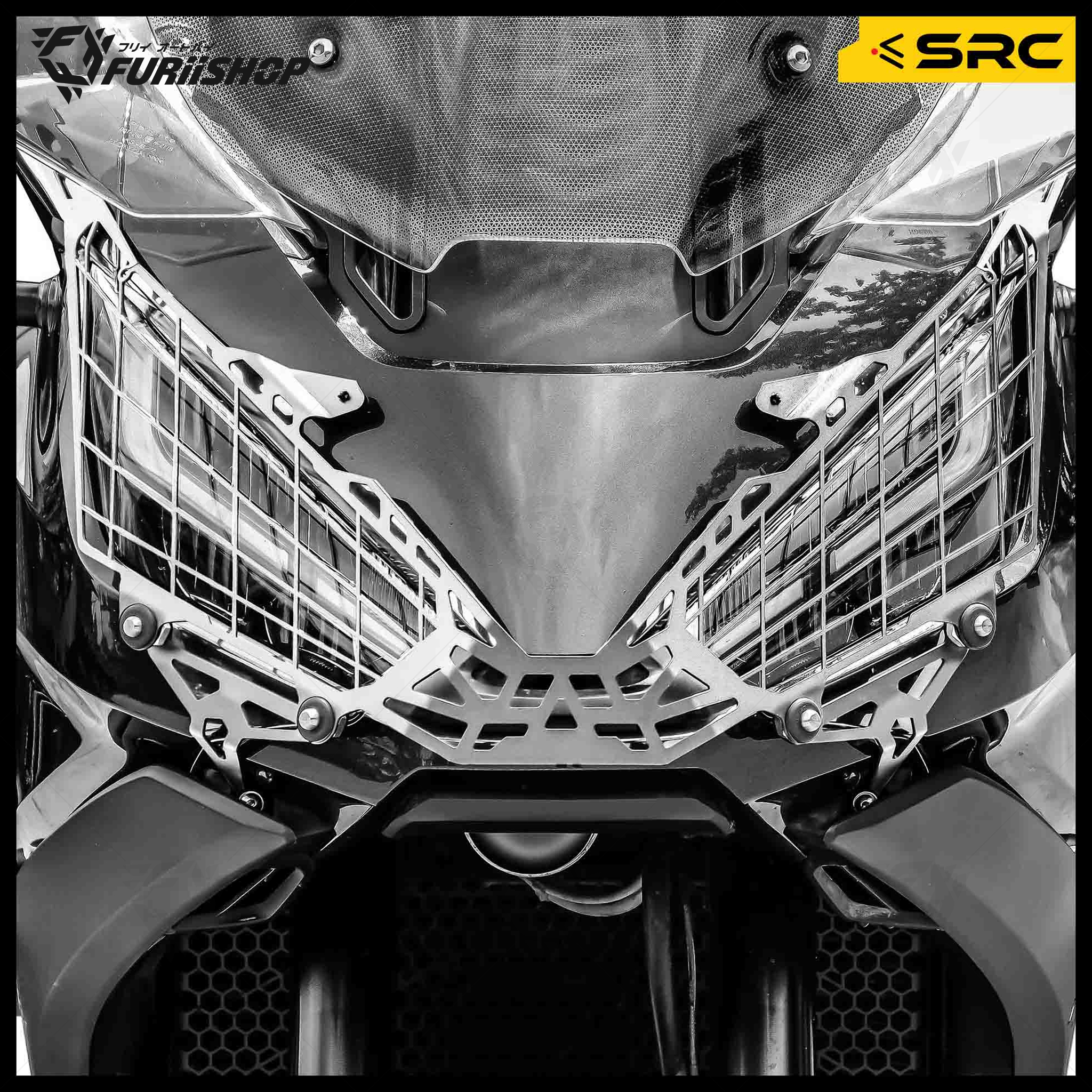 การ์ดไฟหน้า HEADLIGHT GUARD SRC FOR HONDA NT1100 (DCT)