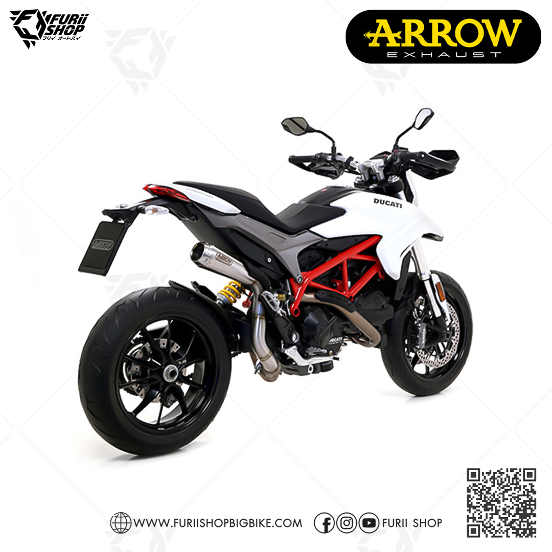 ท่อ ARROW SLIP ON MOTO GP FOR Ducati Hypermotard 821 / 939 2016-2018
