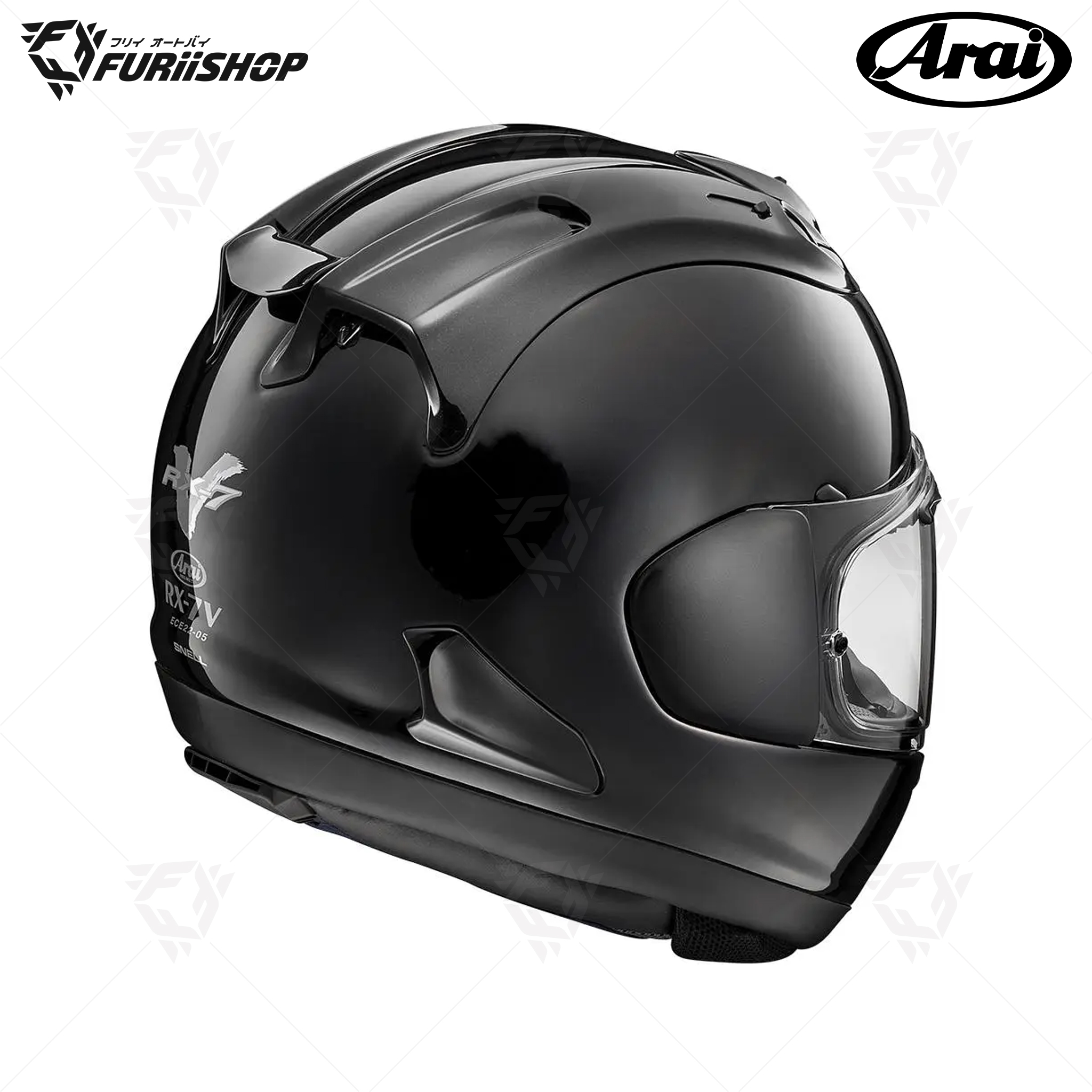 หมวกกันน็อคเต็มใบ Arai :RX-7V EVO Diamond Black
