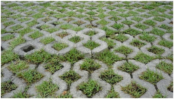 แม่พิมพ์บล็อคคอนกรีต ลาย 8เหลี่ยม คู่ ขนาด 40x20x8 cm