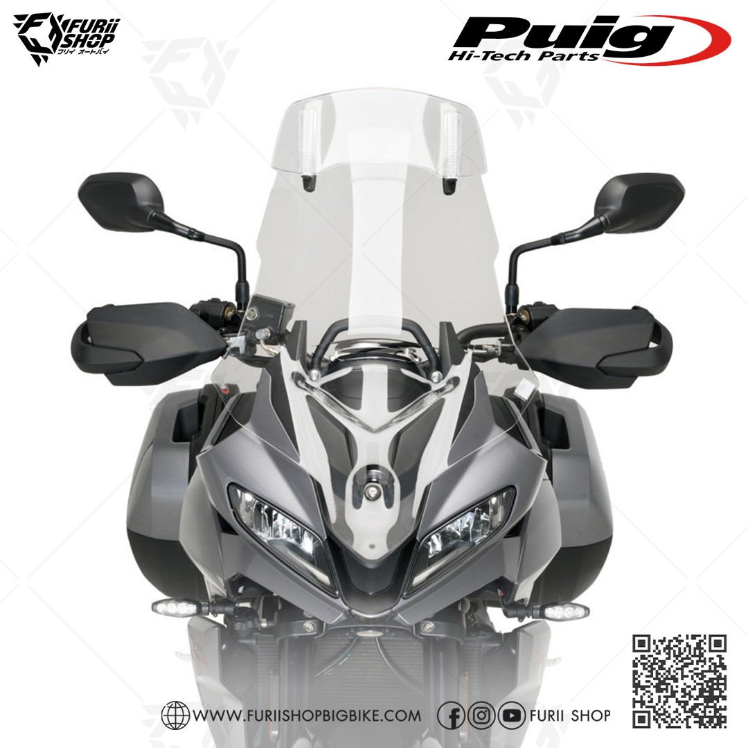 ชิลด์หน้า Puig Windshield Touring 2 Steps : for Triumph Tiger 660 2022-2023