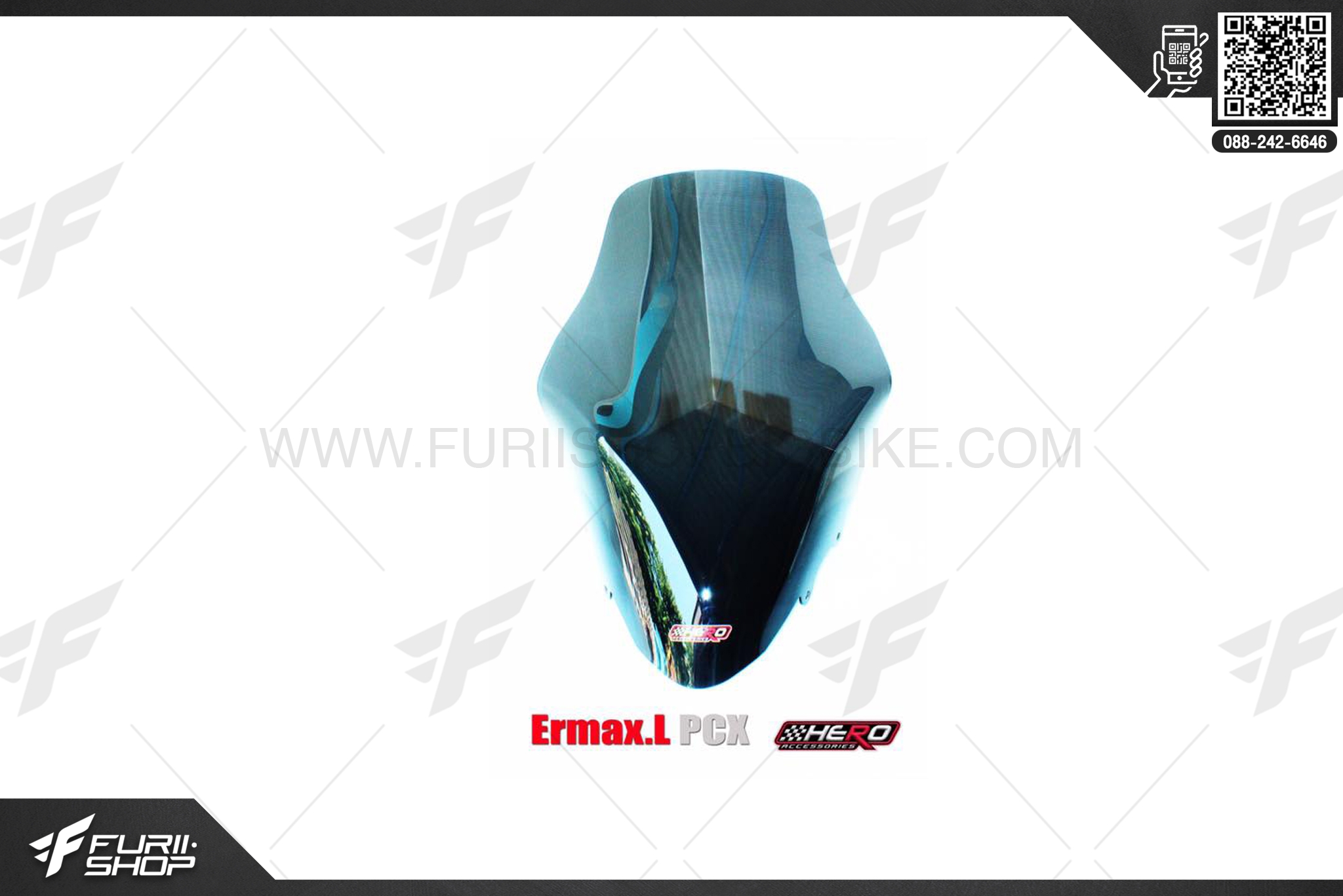 ชิวหน้า HERO : ERMAX L FOR HONDA PCX 150