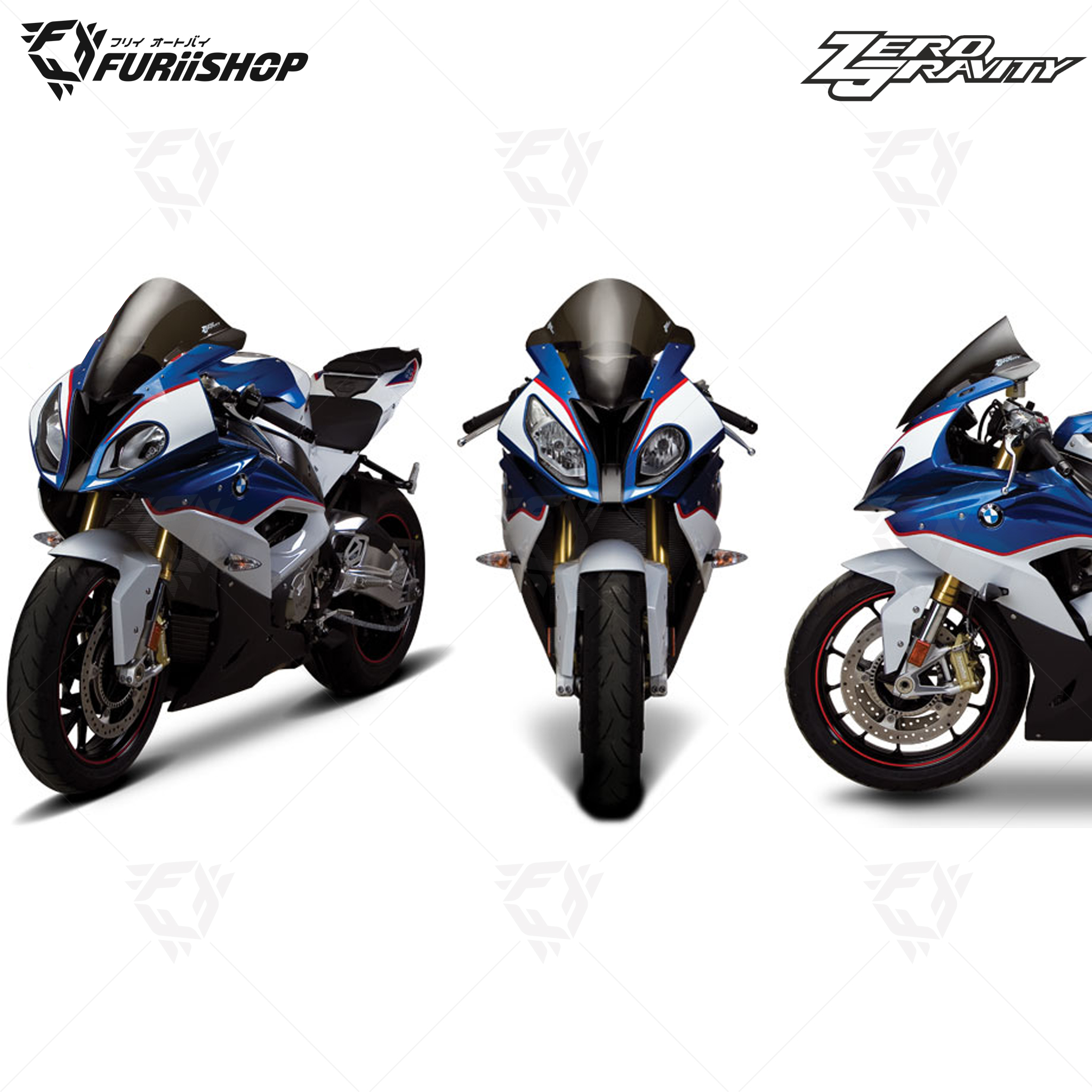 ชิวหน้า ZERO GRAVITY ทรง CORSA SMOKE 2015+ For : S1000RR 2015-2020