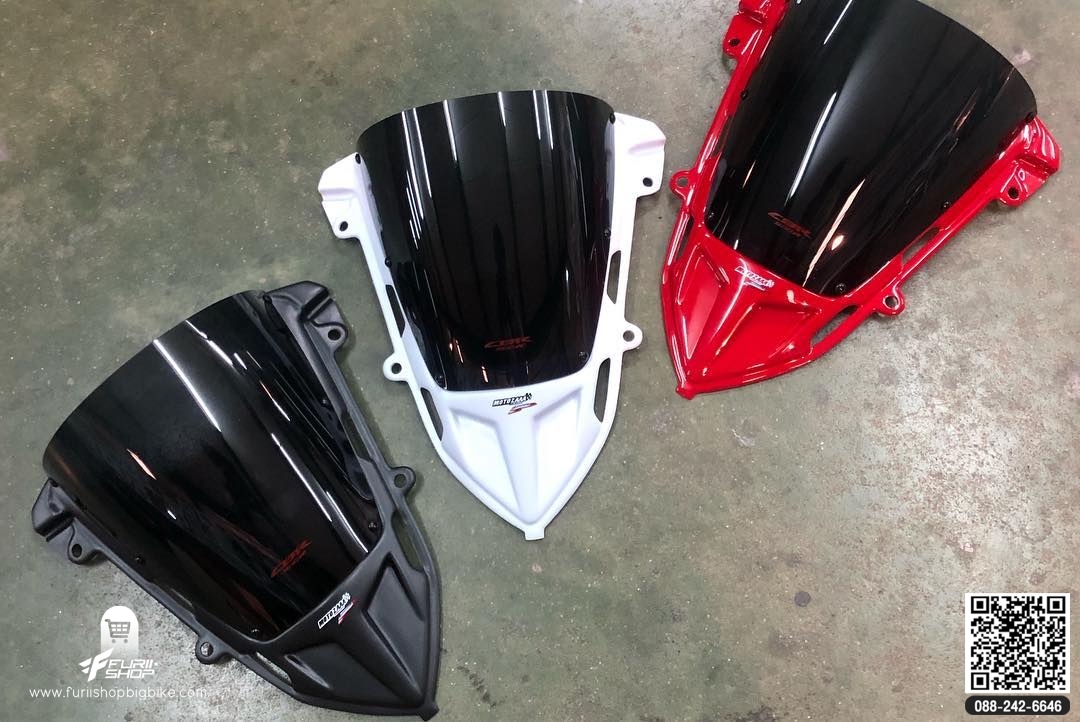 ชิวหน้า Motozaaa เคฟล่า/Smoke CBR500R 2019