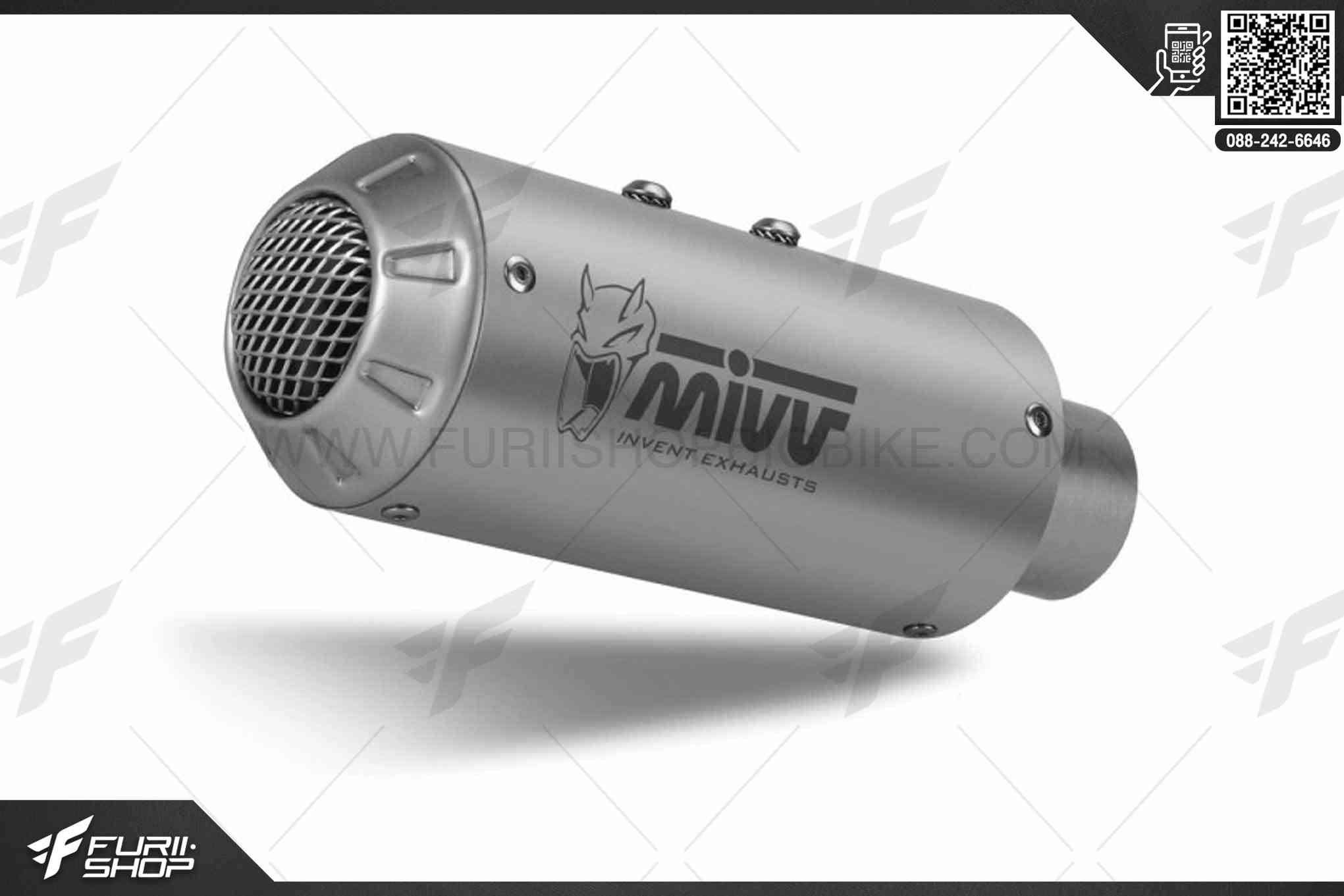 ท่อมอเตอร์ไซค์ MIVV FOR YAMAHA MT-10 M3 ST STEEL ท่อแต่ง ท่อสูตร ท่อบิ๊กไบค์ ท่อBigbike ท่อไอเสีย