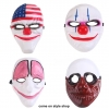 หน้ากากแฟนซี จากเกมส์สุดฮิต Payday2 หน้ากากปาร์ตี้ ออกงาน แฟนซี คอสเพลย์ การแสดง Payday Mask cosplay halloween fancy costume party (4 แบบ)
