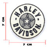 อาร์ม ป้ายรีดติดเสื้อ H-D โลโก้ดาว