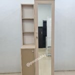 โต๊ะแป้งแบบยืน รุ่นเวนดี้ สีครีมตัดเเซนสโตน