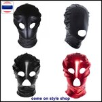 หมวกโม่งแฟนซี หน้ากากคลุมหัว ผ้ายืดสแปนเด็กซ์ Spandex เซ็กซ์ซี่ เร้าใจ ออกงาน การแสดง ปาร์ตี้ส่วนตัว Full Head Cover Headgear Shiny Mask