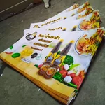 ป้ายไวนิล “อิแม่ น้ำปลาร้า” สำหรับแจกตัวแทนจำหน่าย—ทำให้แบรนด์เห็นชัดพร้อมปิดการขายที่หน้าร้าน