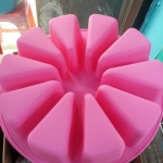 พิมพ์ซิลิโคน สามเหลี่ยมชิ้น