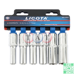 6 PCS 1/2" DR. DEEP SUPER LOCK SOCKET SET, CR-V