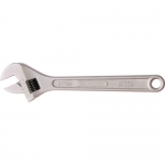 15" SATIN-CHROME ADJUSTABLE WRENCH