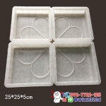 แม่พิมพ์บล็อคคอนกรีต ลายดอกไม้