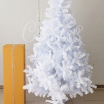 ต้นคริสต์มาส 7 ft. (2.13 m.) สีขาว