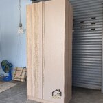 ตู้เสื้อผ้า80ซม. 2ราวเเขวน รุ่นวิลเลจ