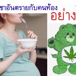 กัญชาอันตรายกับคนท้องอย่างไร