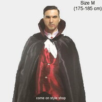 ชุดแฟนซี แดร็กคูล่า เวมไพร์ สุดหล่อ ชุดฮาโลวีน Handsome Dracula Vampire Costume size M (175-185 cm)