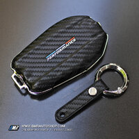 เคสกุญแจ BMW รุ่น AC132 ** ลายคาร์บอน Performance สีดำ**