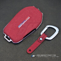 เคสกุญแจ BMW Display key รุ่น AC132 **Performance สีแดง**
