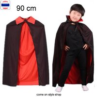 คอปก สองหน้า แดงดำ ยาว 90 cm