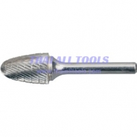 ดอกเจียร์ 3x12 mm แกน 6mm ROUND TREE CARBIDE BURR CUT-9 KENNEDY